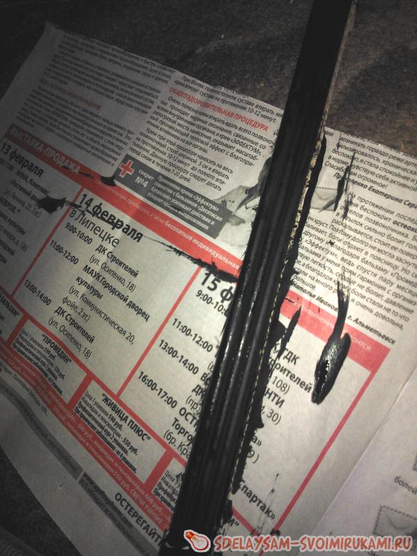 красим трубочки