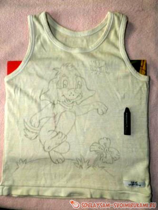 рисунок на майке