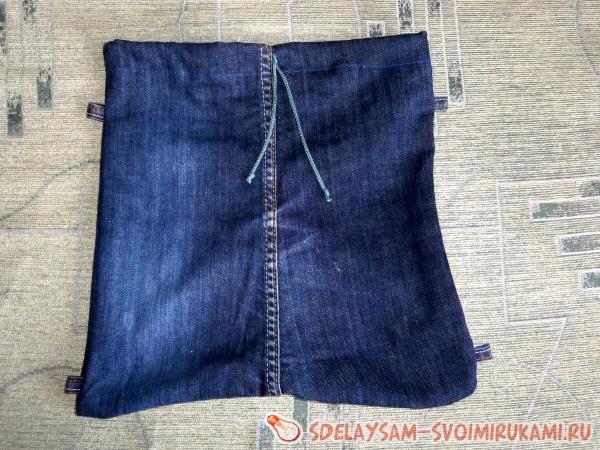 подворот через прорезанное отверстие