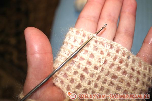 Ажурные перчатки