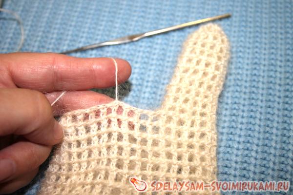 Ажурные перчатки