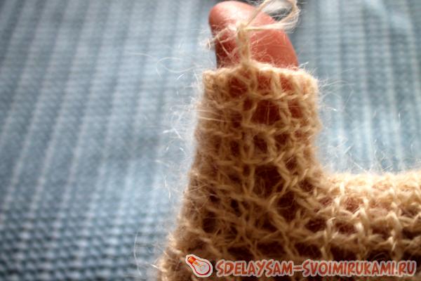 Ажурные перчатки