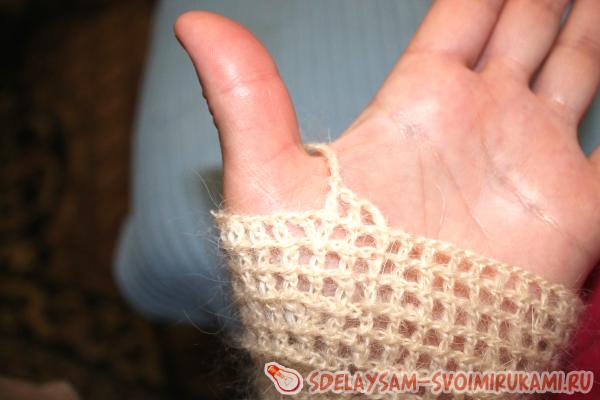 Ажурные перчатки