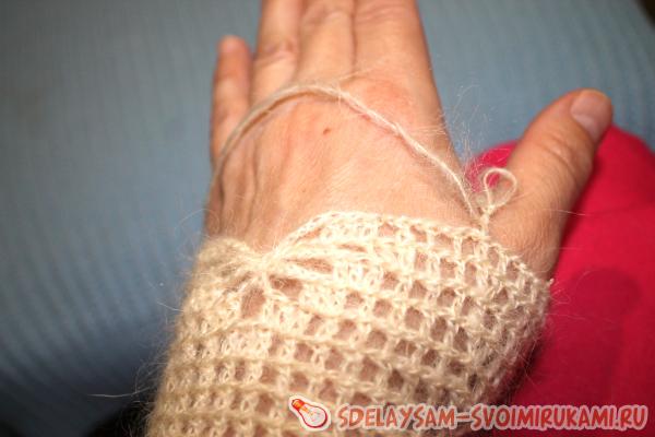 Ажурные перчатки