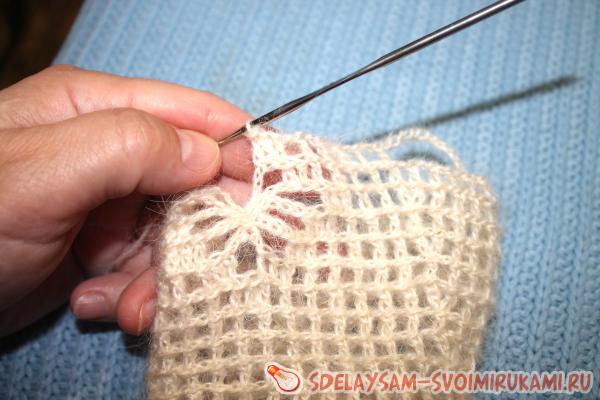 Ажурные перчатки