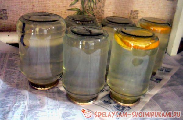 Закатываем берзовый сок