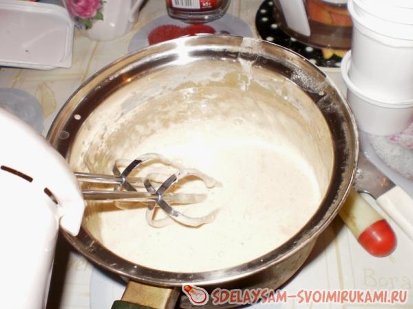 взбиваем все миксером