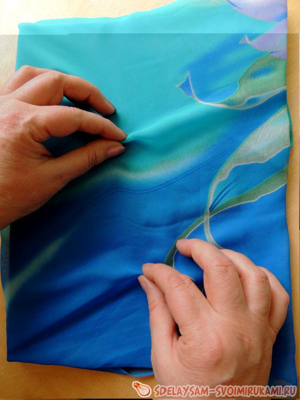 немного драпируем