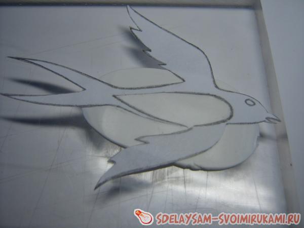 Раскатываем белую глину