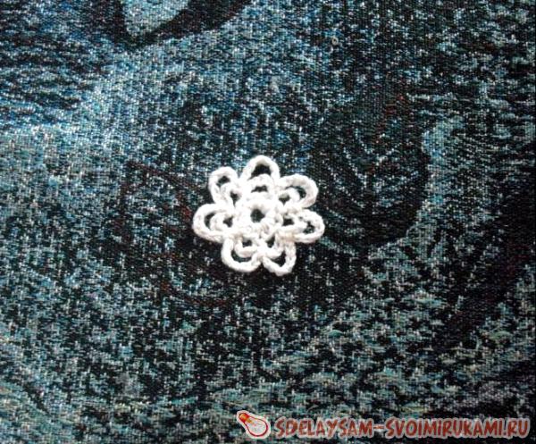 получится цветок с двойными лепестками