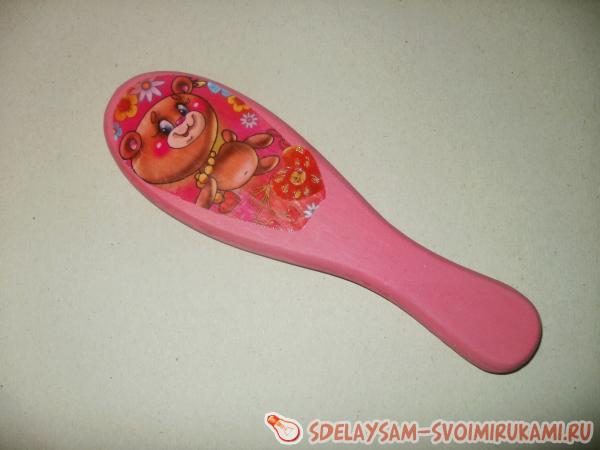 намазываем картинки клеем