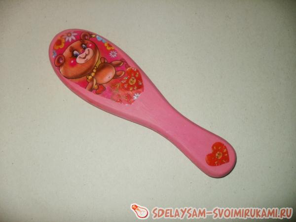 аккуратно разглаживаем