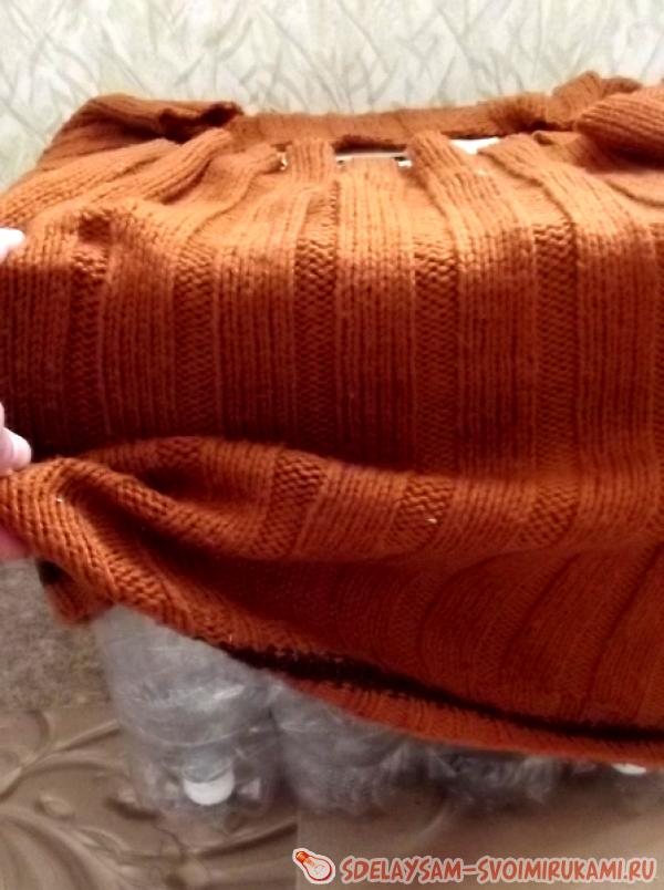 одеваем старый свитер