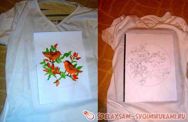 рисунок на футболке