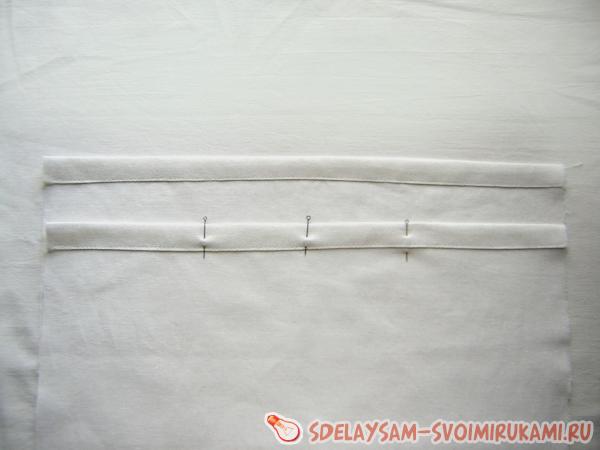 Намечаем булавками