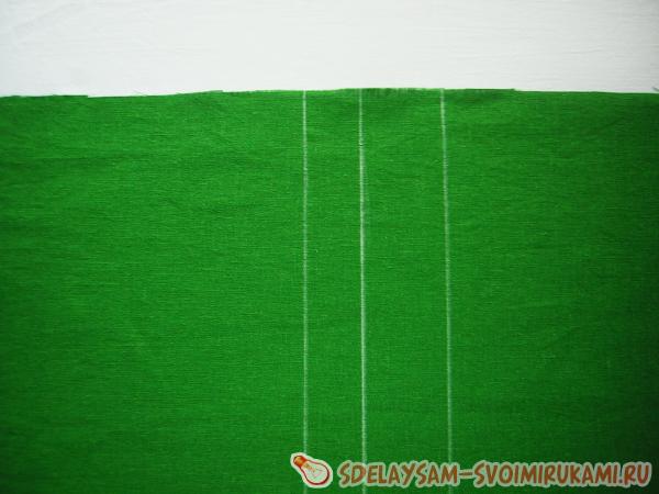 зеленый кусок ткани