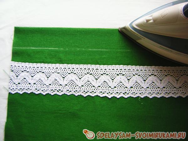 Начинаем закладывать складки