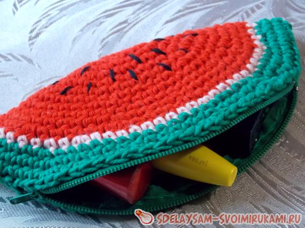 Косметичка Арбузная долька