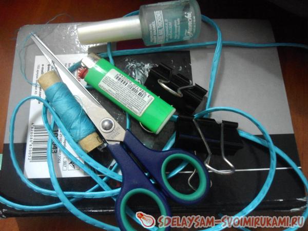 инструменты и материалы для работы