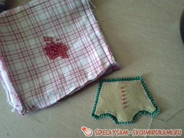 брелок в якутском стиле