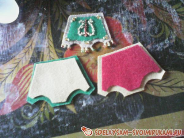 брелок в якутском стиле