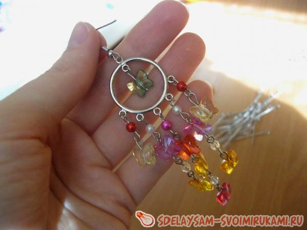 серьгу в восточноцыганском стиле