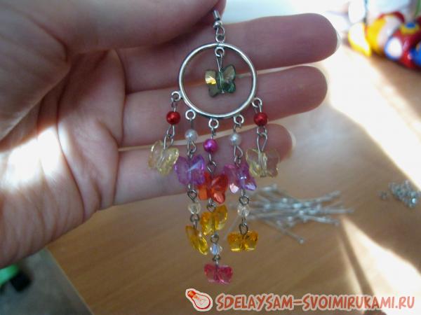 серьгу в восточноцыганском стиле