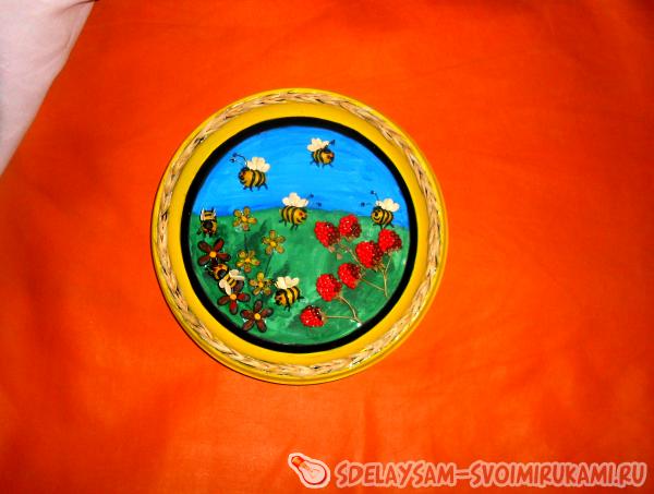 Декоративная тарелочка