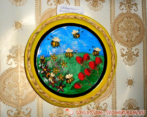 Декоративная тарелочка