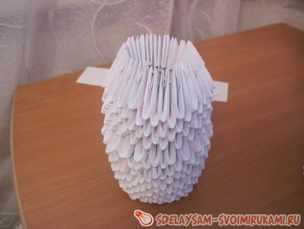 Модульное оригами Веслый зайчишка