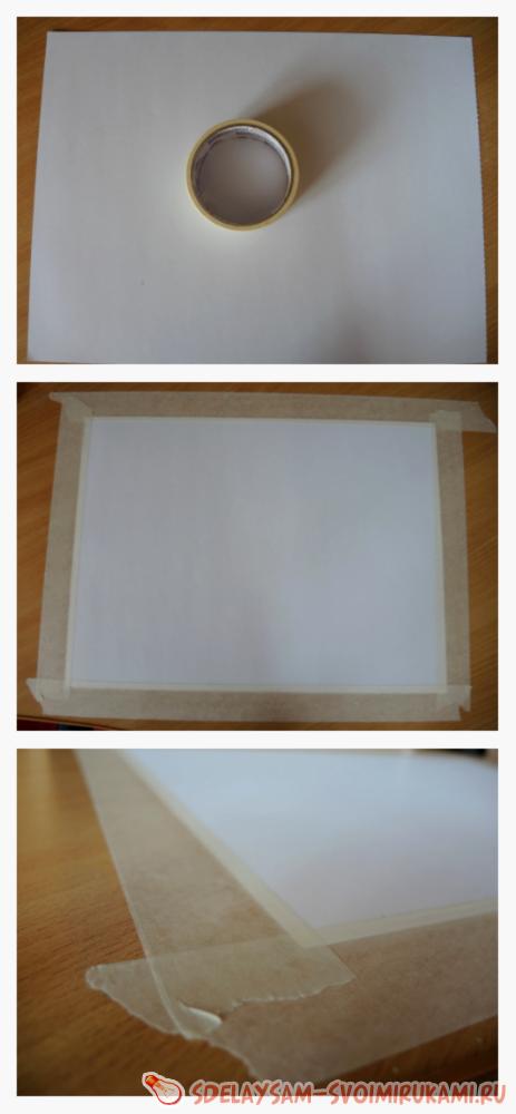 подготовим фон для задуманных узоров