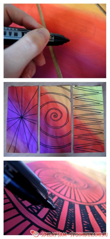 более мелкие узоры