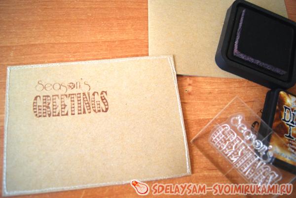 Крепим силиконовую печать