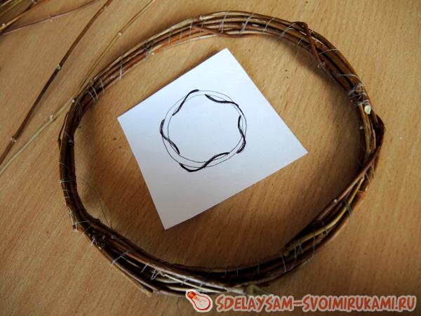 оплетаем кольцо