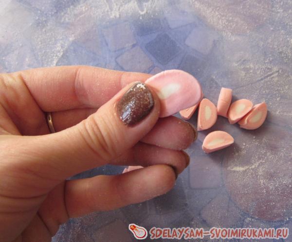 разомните каждый кусочек