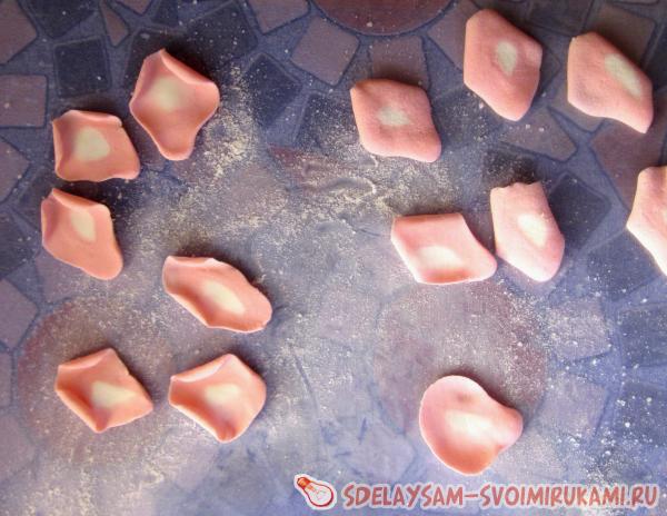 готовые лепестки