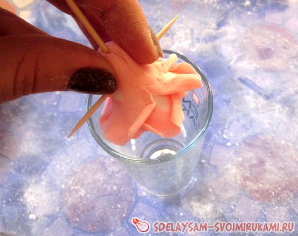 розочка из мастики