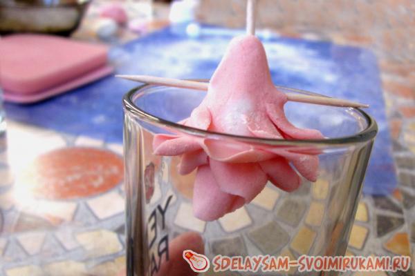 розочка из мастики