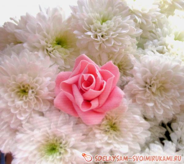 розочка из мастики