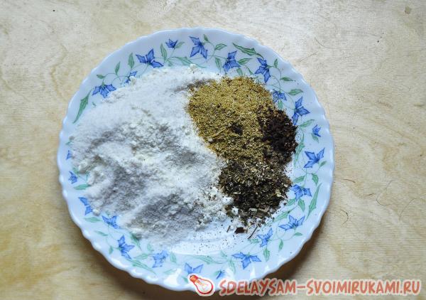 зубной порошок на травах