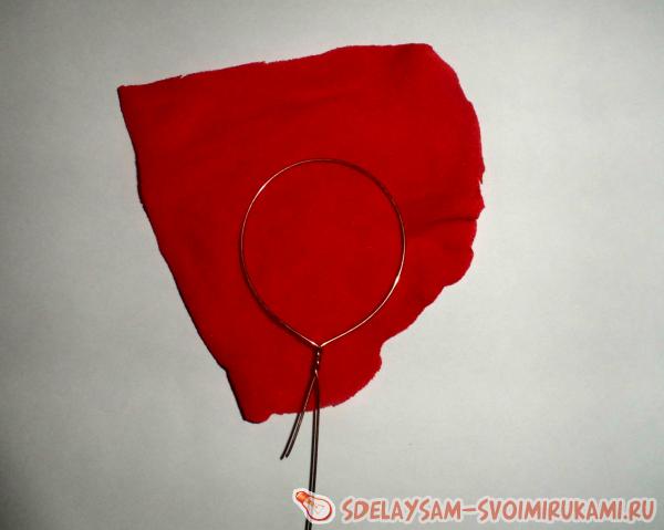 кладем на капрон