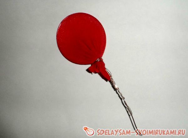 завязываем лепесток