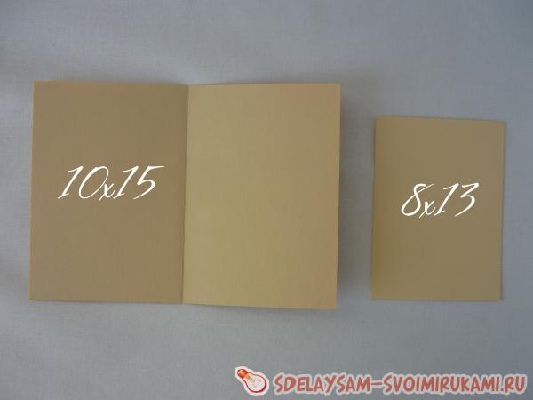 Вырезаем картон