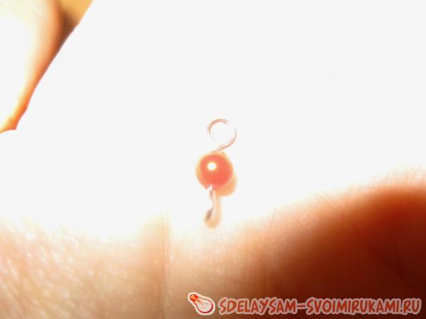 бусинка с двумя ушками