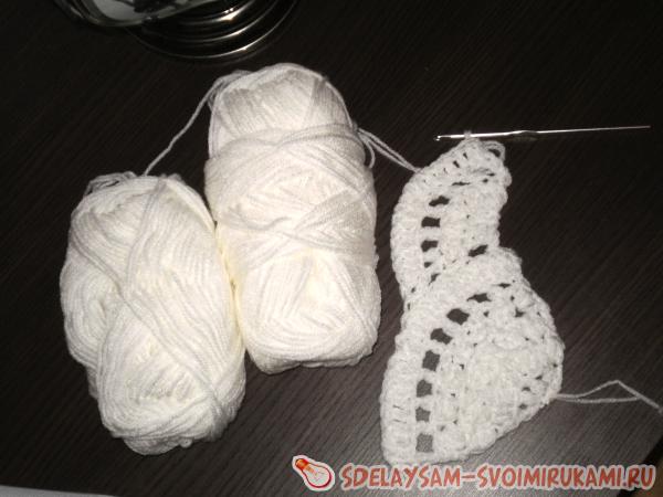 Ажурный шарф своими руками