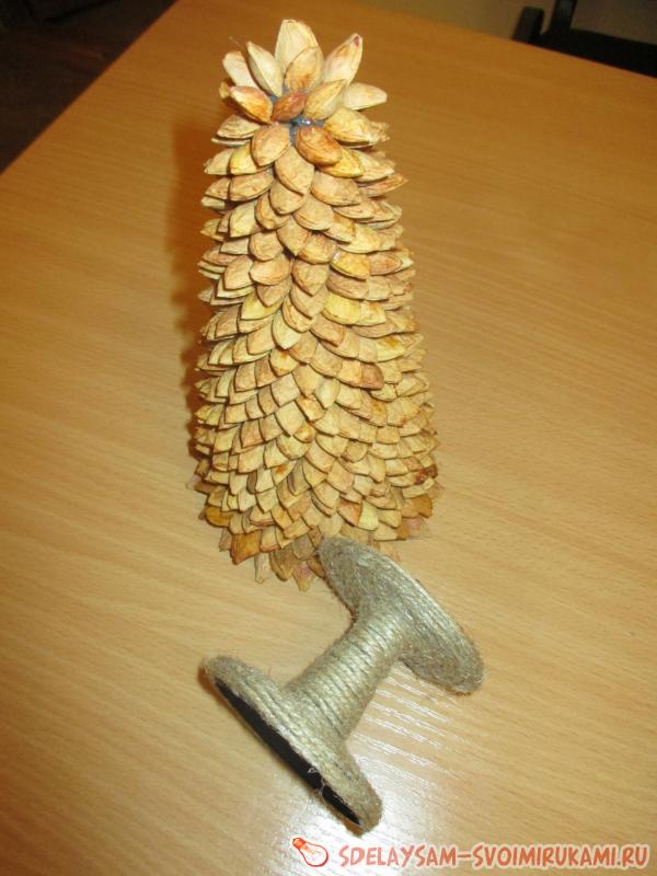 обматываем ножку