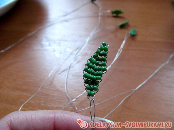 лисья из бисера