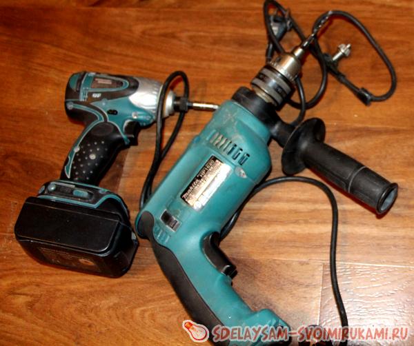 Все детали и инструменты