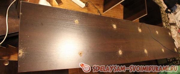 сверлим отверстия