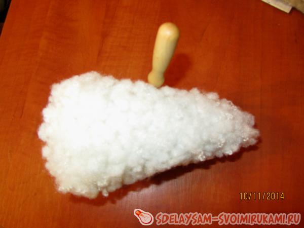 приступим к валянию из шерсти